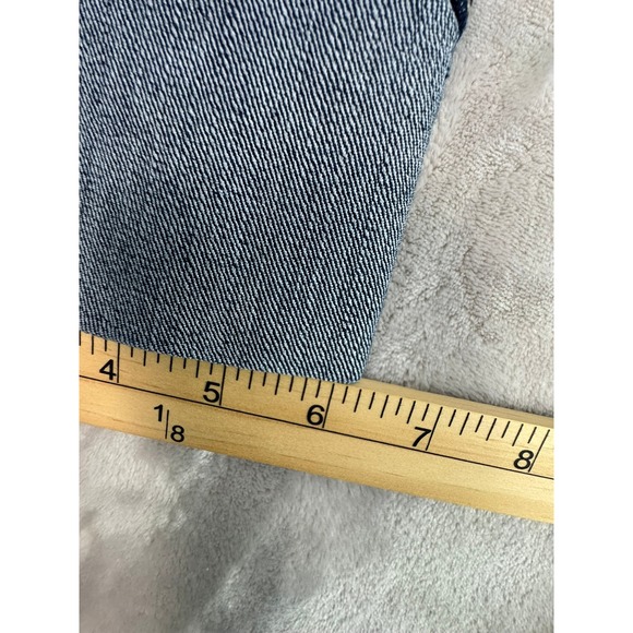 Almost Famous‎ Women Blue Denim Distressed Cropped Jeans Size 9 - Picture 3 of 8